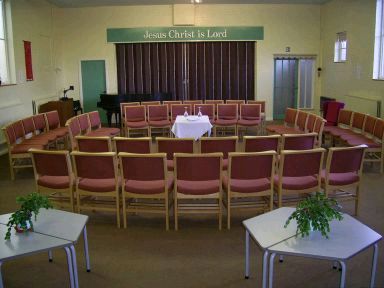 Picture of inside of Hall