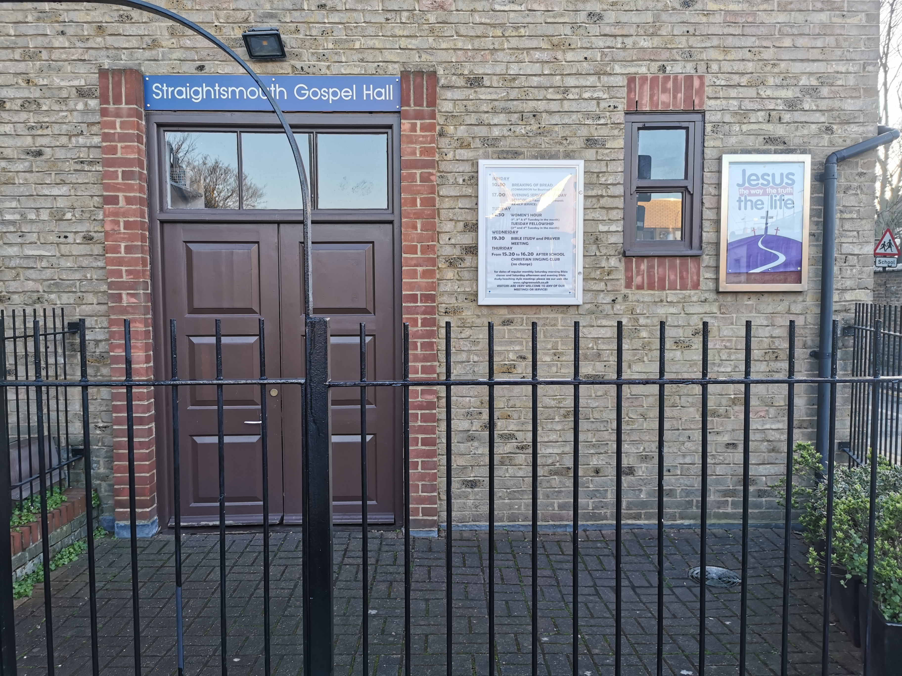 Straightsmouth Gospel Hall, Greenwich, London